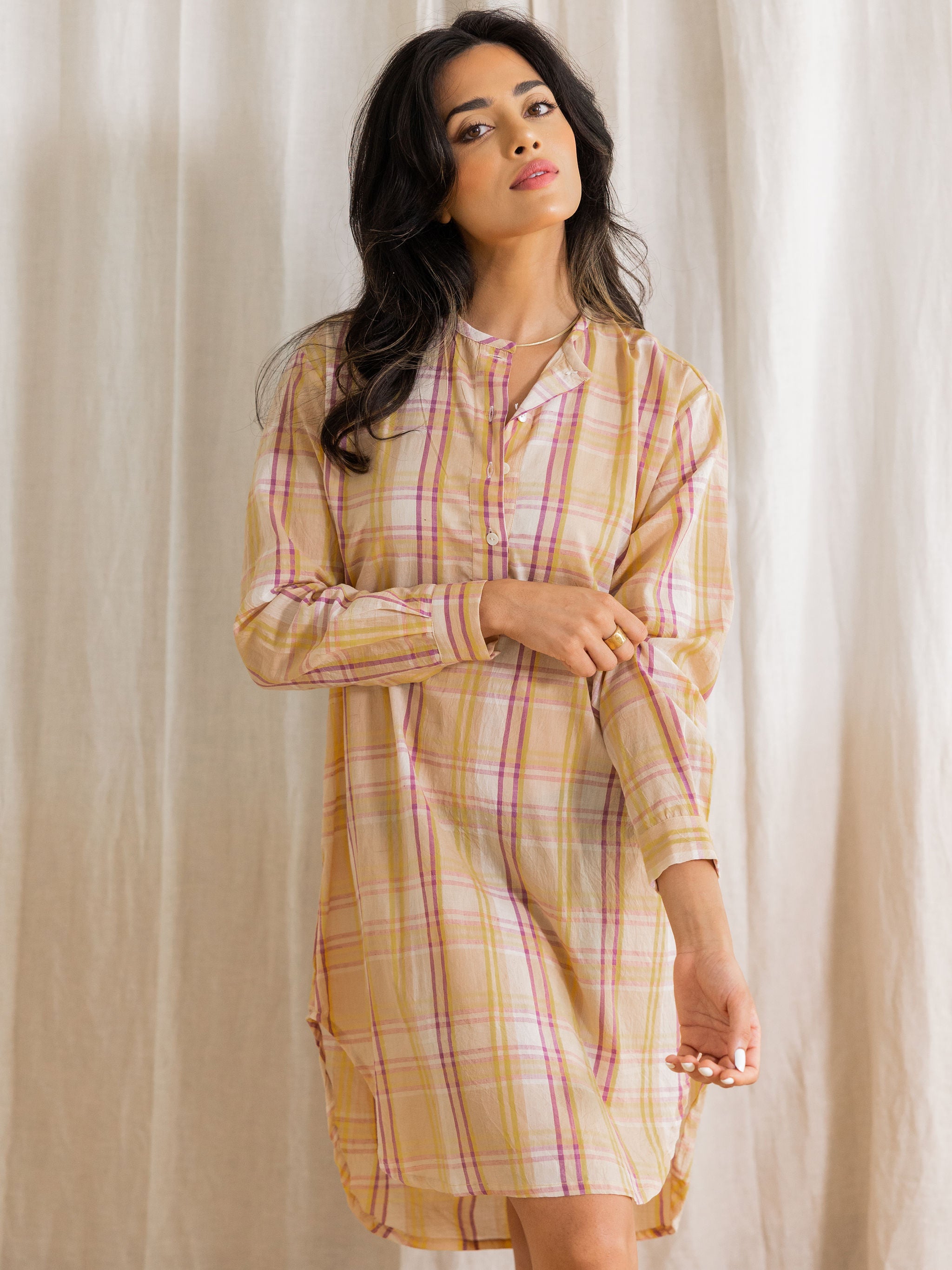 unisex kurta | butter madras