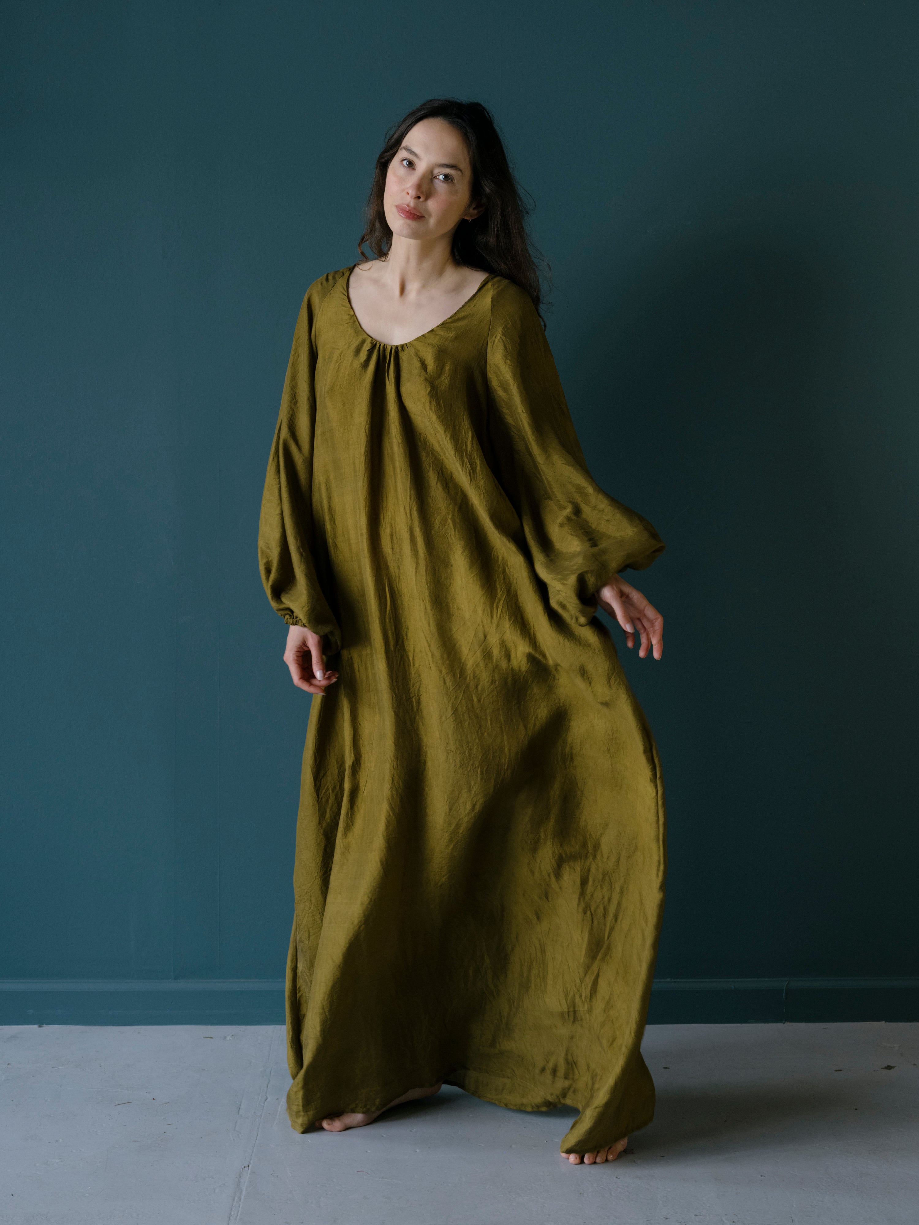 Eco Dyed Maryam Dress