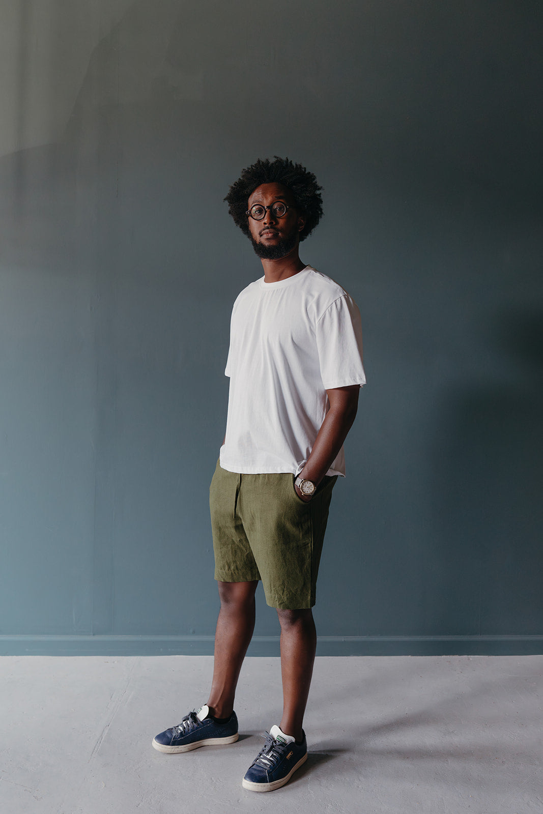 Men's Amir Linen Shorts