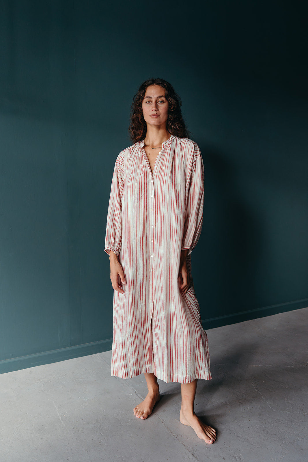 Nisha Dress | riviera stripe