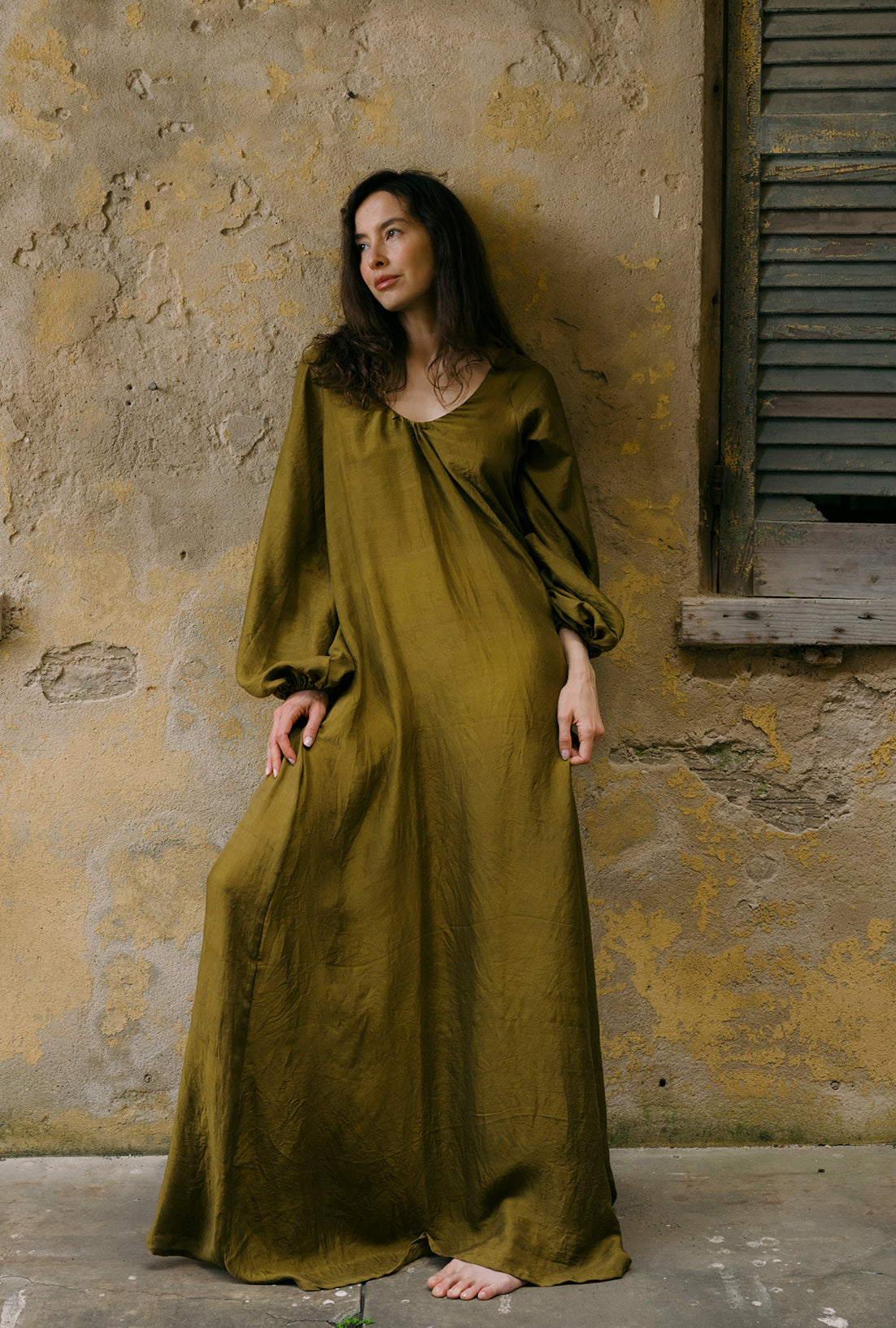 Eco Dyed Maryam Dress